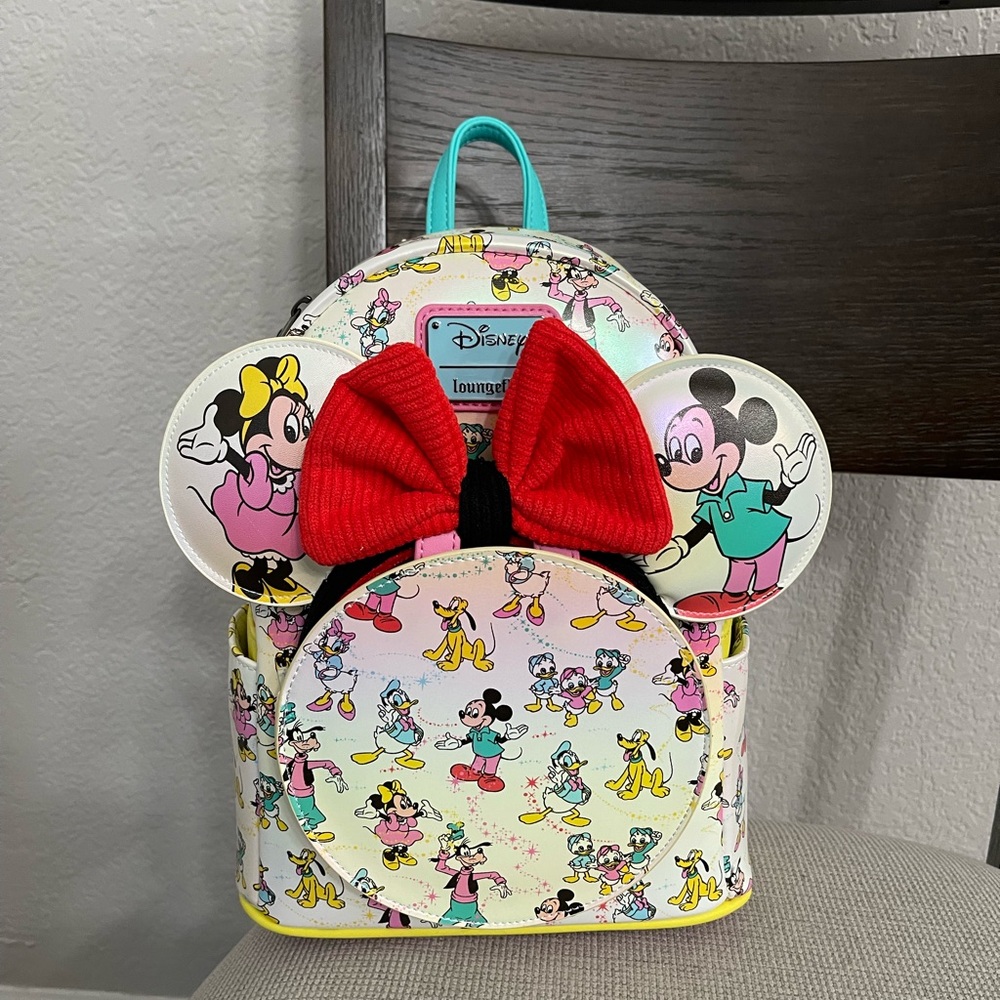 Loungefly Disney Mickey and Friends 100 Bagpack with Ears